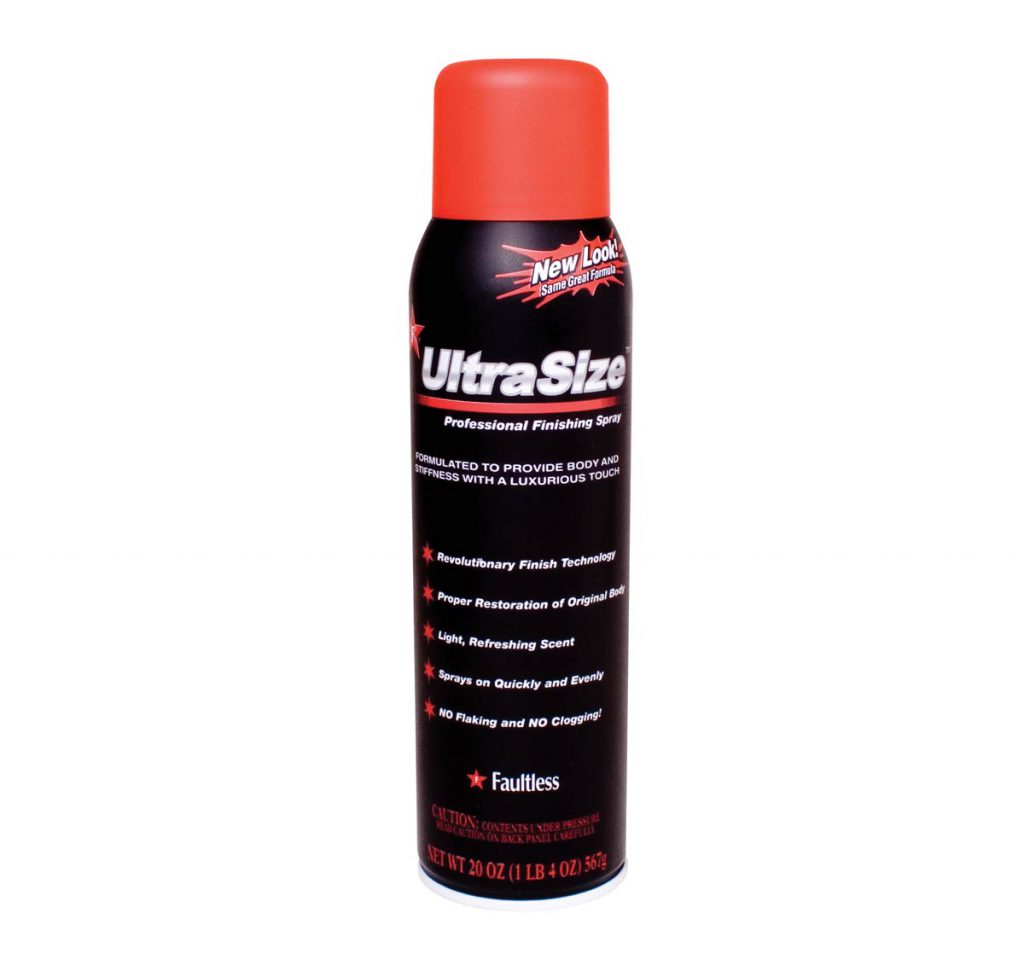 Faultless UltraSize Pro - Professional fabric finishing spray