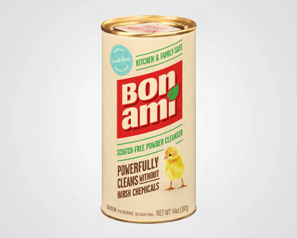 Shop now banner for http://store.faultlessbrands.com/collections/bon-ami